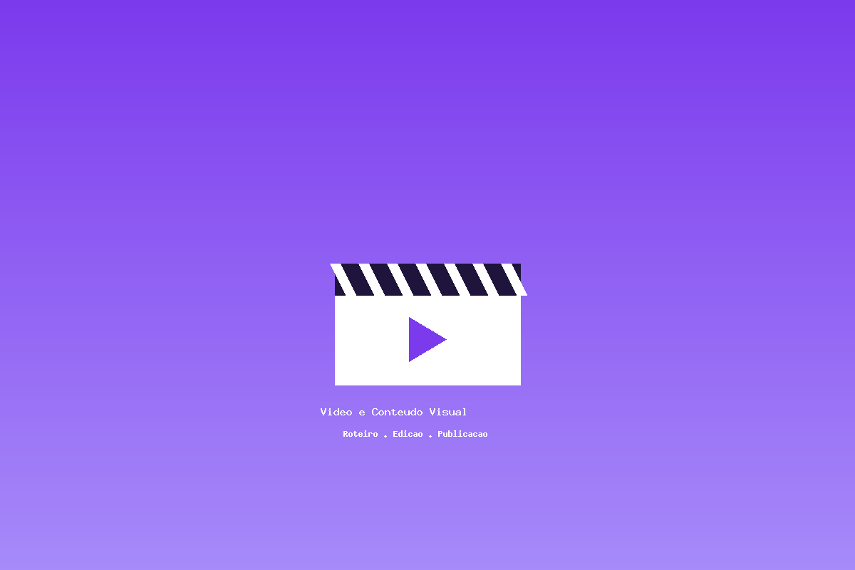Edição de vídeo e conteúdo visual